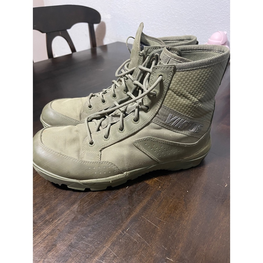 Viktos Mens Size 12 Green Johnny Combat Ops Boot Tactical Military Ranger Green